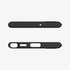 ACS03915 - Galaxy S22 Ultra 5G Case Liquid Air in black showing the back